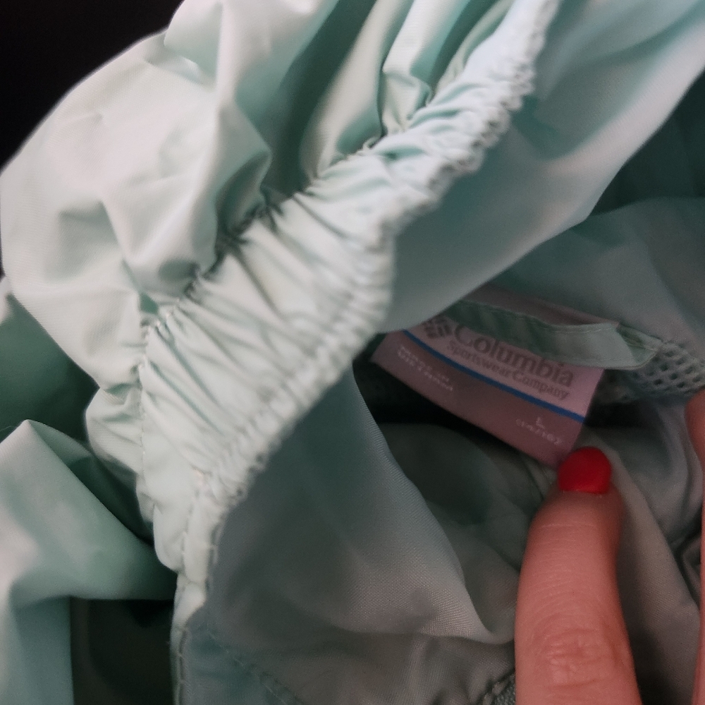 Columbia Light blueish green Jacket